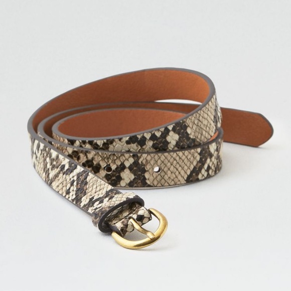 American Eagle Outfitters Accessories - AEO Snakeskin Belt *NWT*